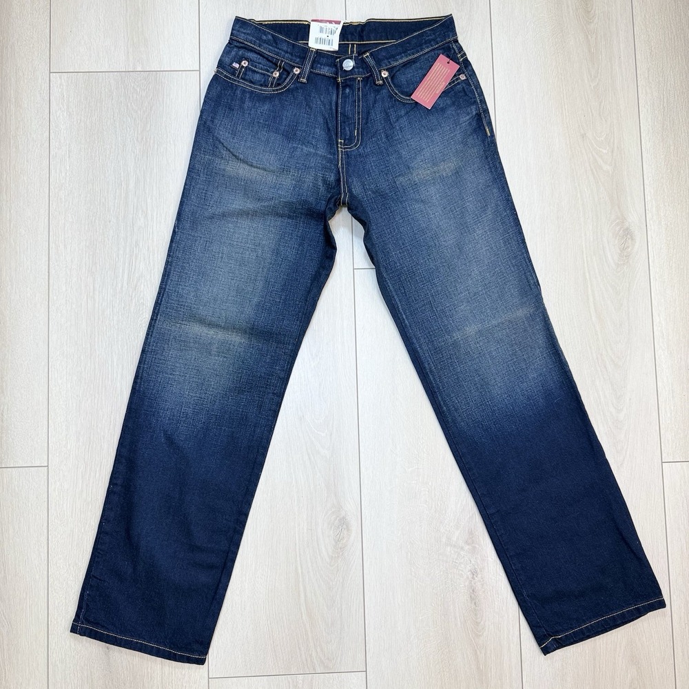 VTG Y2K Polo Jeans Co Ralph Lauren Saturday Jeans Womens 2x30 Straight Denim NWT